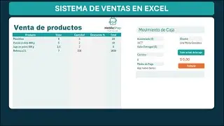 PLANTILLA DE VENTAS EN EXCEL (EMPRENDE TU NEGOCIO)