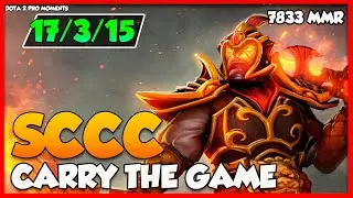 SCCC Ember Carry the Game - Dota 2 Pro Moments