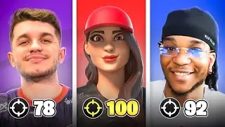 Which YOUTUBER will make 100 KILLS FIRST in this VIDEO 😲
