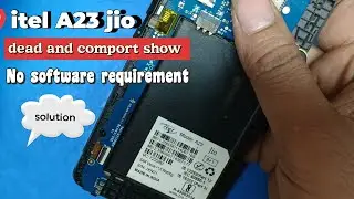 itel A23 jio dead and only comport show Solution 💯 flesh file link in 👇