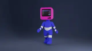 3d animation blender | Character walk cycle | character animation | blender 3d | UIXtreme