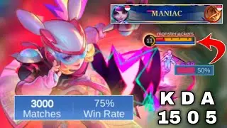 LYLIA 3000 RANKED MATCH GAMEPLAY 😈 - Mobile Legends