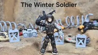 Winter Soldier Vs Agents Of S.h.I.E.L.D! Epic Stop Motion Battle!! #shorts #short #trending #new