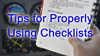 Tips for Properly Using Checklists