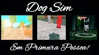 📽Dog sim em primeira pessoa! por que não tem essa câmera? -Dog Sim Online!🐶