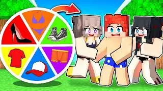 НАШЁЛ КОЛЕСО БЕЗ ОДЕЖДЫ В МАЙНКРАФТ С БЕЗУМНЫМИ ФАНАТКАМИ!