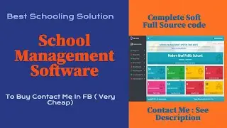 School Management Software in Laravel 6 | Best Laravel soft | SMS Soft