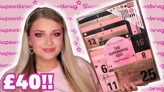 REVOLUTION X SUPERDRUG ADVENT CALENDAR UNBOXING 2023