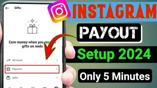 Instagram Gift Option Setup | Instagram Payout Account Setup | Instagram Monetization 2024