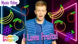 I love Fruits! Apple, Orange, Banana | Learn English | Educational Videos for Kids | Planet Pop