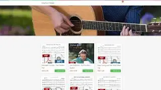 New platform for purchasing individual tabs! Celtic Fingerstyle Guitar