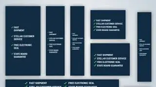 Animated gif banner ads (slide by slide) - after effects project #21