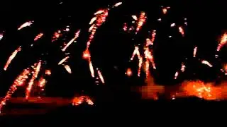 25mm BP rocket - triple cascade crossettes (camera 1)