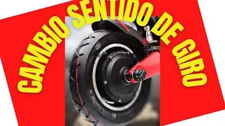como CAMBIAR sentido de GIRO en un motor BRUSHLESS