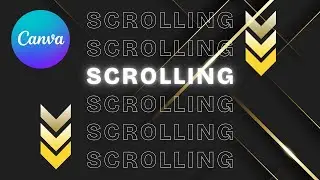Mastering Scrolling Text Animation in Canva (No Match & Move Required!)