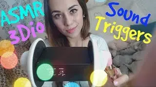 ASMR | Триггеры | Triggers | Brush, anti-stress  | Кисточки, анти-стресс | ASMR HoneyGirl