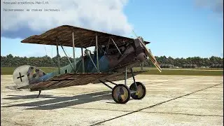 Pfalz D.Xll Истребитель (Германия). Ч-1. Рассматриваем  (экстерьер). Сим. «Flying Circus–Volume ll".