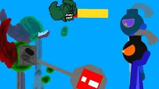 tricky the clown vs whitty (animaton) (dc 2) (my au)