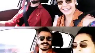 HERCAİ FIRAT  & EBRU ŞAHİN ARABADA KEYİFLİ VİDEO