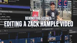 Behind the scenes: Editing a Zack Hample video