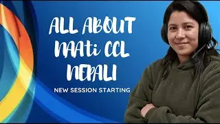 NAATI CCL test Nepali | New batch starting from Monday