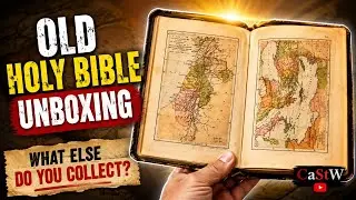 Have you seen one? Unboxing an Old Holy Bible  #holy #holybible #bible #collection