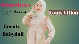 Terbaru!!! Baju long dress modern | baju dress muslim by Azzera