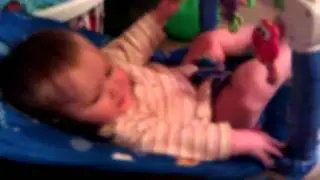 Riley eating my nose!