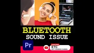 BLUETOOTH AUDIO | SOUND FIX | ADOBE PREMIERE PRO | #shorts