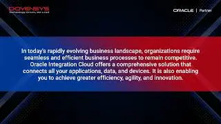 Why Oracle Integration Cloud is the Key to Streamlining Your Business Processes?