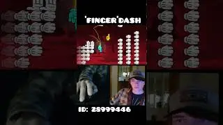 Geometry Dash: Fingerdash Finger Layout Version 