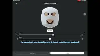 How to create avatar emotes on Roblox. (Mobile only).
