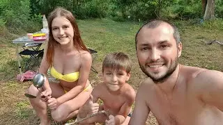 ГОТОВИЛИ УХУ И ПОПАЛИ ПОД ДОЖДЬ:)