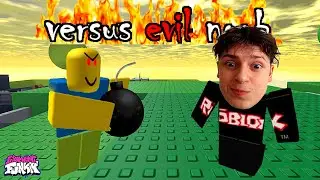 Friday Night Funkin’  VS Evil Noob (FNF Mod/Hard)