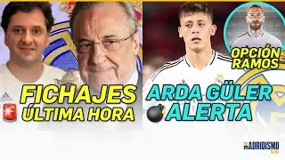 💥🟢 SERGIO RAMOS y el REAL MADRID - MERCADO de FICHAJES | ALERTA con ARDA GÜLER!