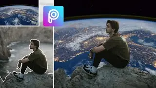 PicsArt Tutorial Manipulation In the Galaxy  | PicsArt - Editing - Tutorial