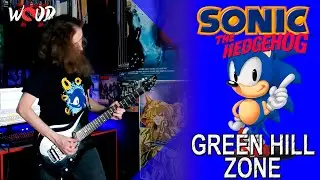 Green Hill Zone (Sonic The Hedgehog Guitar Cover) | WoodXGuitar