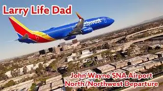 John Wayne SNA Airport North/Northwest Departure
