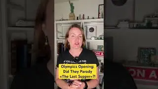Olympics Opening: Did They Parody «The Last Supper»? #shorts #olympics