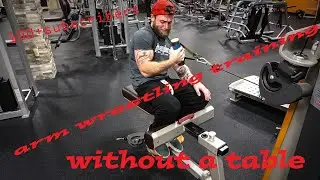 arm wrestling training without a table