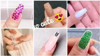 Easy Nails 💅🎨 Compilation For BEGINNERS 🔰  using POLYGEL #latest #simpleandeasy #ideas #Nailart