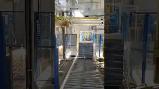 Автоматический палетообмотчик AOP 161. #shorts
