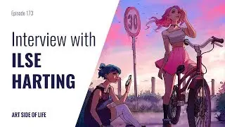 HOW TO DEVELOP YOUR ART STYLE -WITH ILSE HARTING (EP.173)