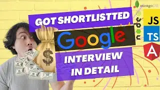 Selected in Google Interview | Frontend Developer |  How #google client #interviewexperience went?