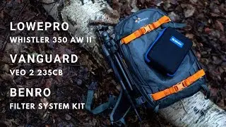 Plecak Lowepro, statyw Vanguard i zestaw filtrów Benro - sprzęt do fotografii krajobrazowej