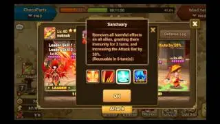 2015 10 06 Summoners War Guild War vs Wind Yetis