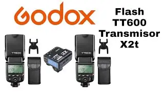 Flash Godox TT600 y Transmisor X2t Unboxing y primeras impresiones. #godox #flash #fotografia