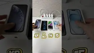 iPhone Xr vs 12 Pro vs 14 vs 15 Power On Boot Speed Test Best Comparison 2025
