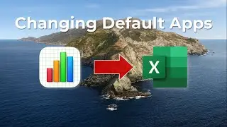 Changing the Default App Used to Open a File in macOS X