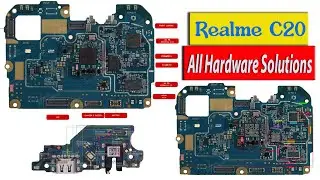 Realme C20 All Hardware Solutions || Realme C20 Display Light, Graphics, Charging, Mic, Jumper Ways